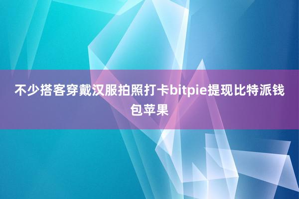 不少搭客穿戴汉服拍照打卡bitpie提现比特派钱包苹果