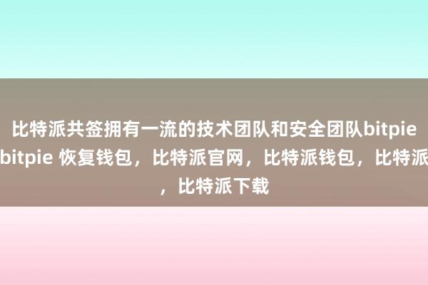 比特派共签拥有一流的技术团队和安全团队bitpie提现bitpie 恢复钱包，比特派官网，比特派钱包，比特派下载