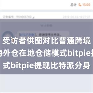 受访者供图对比普通跨境物流和海外仓在地仓储模式bitpie提现比特派分身