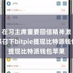 在习主席重要回信精神激励和感召下bitpie提现比特派钱包苹果