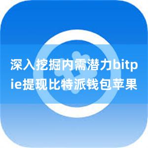 深入挖掘内需潜力bitpie提现比特派钱包苹果